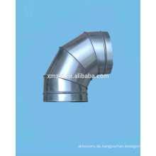 Verzinkter Stahl gored Ellenbogen (Spiral Duct Armaturen)